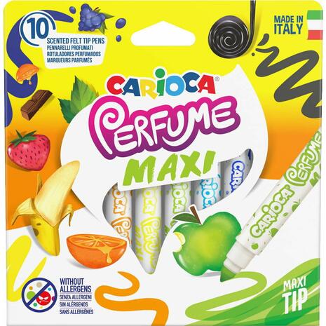 Μαρκαδόροι Carioca perfume maxi πακέτο 10 τεμαχίων - Aνακάλυψε όλους τους επώνυμους Μαρκαδόρους Ζωγραφικής για μοναδικές ζωγραφιές από το Oikonomou-shop.gr.